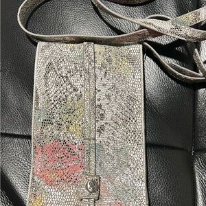 HOBO Shimmer Multicolor Leather Crossbody